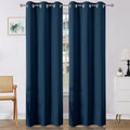 Joydeco Blackout Curtains Set 95 Inches Long for Bedroom Living Room