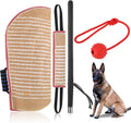 Leyndo Dog Training Set with Sleeve, Tug Toy, Stick, and Ball