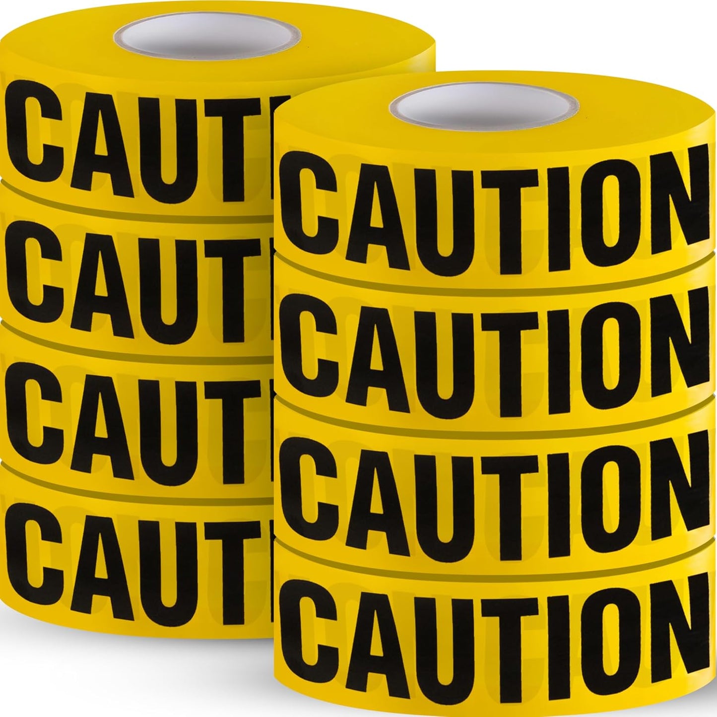Premium Yellow Caution Tape Roll - 3 Inch X 1000 Feet Pack
