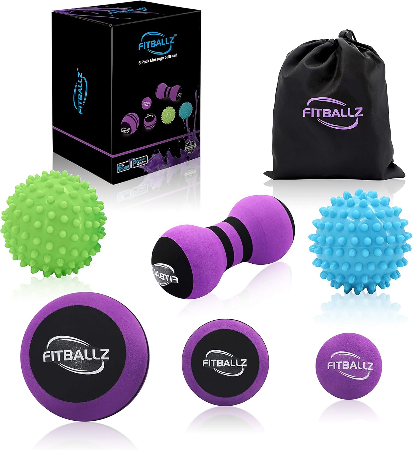 Fitballz Myofascial Massage Set - Release Trigger Points