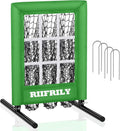 Heavy-Duty 9 Hole Baseball Pitching Net with Regulation Strike Zone