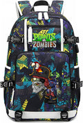 Blue Canvas Plants vs. Zombies Laptop Backpack - 16in Fit