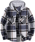 Comfortable Flannel Hooded Tops for Boys and Girls in Fall