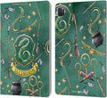 Harry Potter Slytherin Pattern Deathly Hallows XIII Leather Wallet