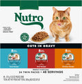 Nutro Perfect Portions Wet Cat Food Cuts in Gravy Multipack