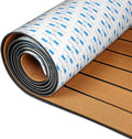 OCEANBROAD EVA Foam Boat Flooring Faux Teak Decking - Cushioned Marine