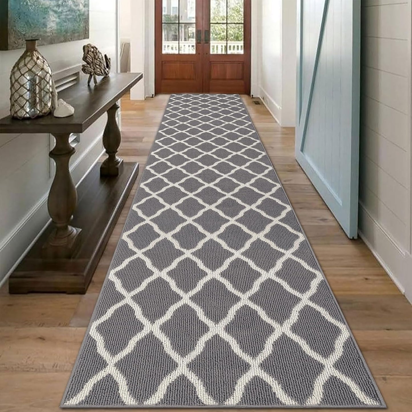 SHACOS Hallway Runner Rugs 2.6x12 ft for Kitchen and Entryway