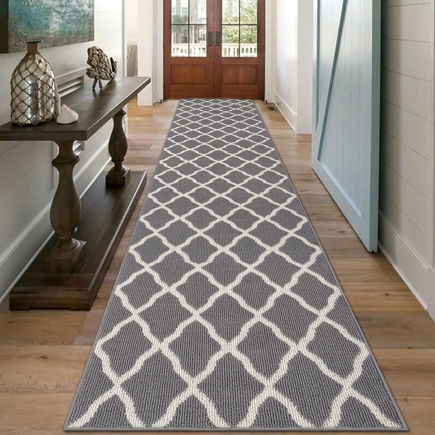 SHACOS Hallway Runner Rugs 2.6x12 ft for Kitchen and Entryway