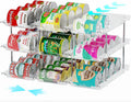 Can Organizer for Pantry 3-Tier Can Storage Rack - Customizable Fit