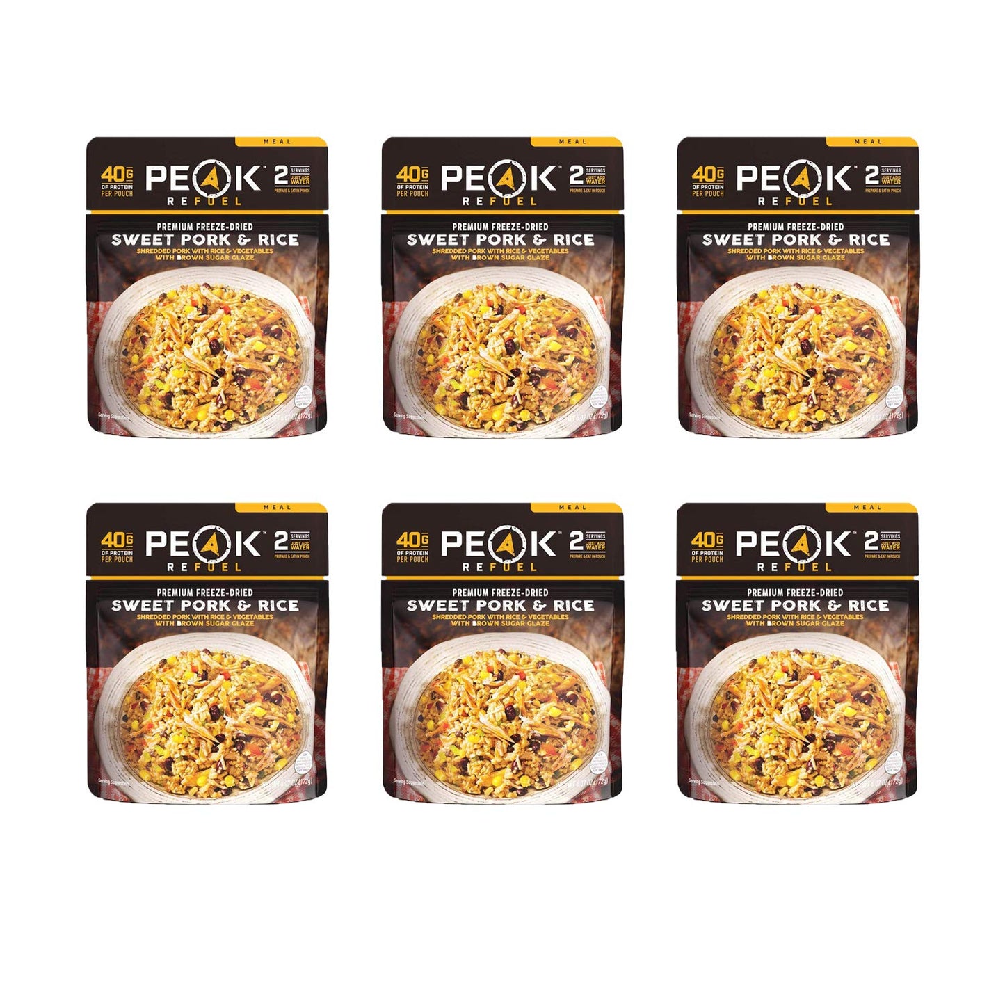 Premium Sweet Pork & Rice Meal Pack - 240g Protein