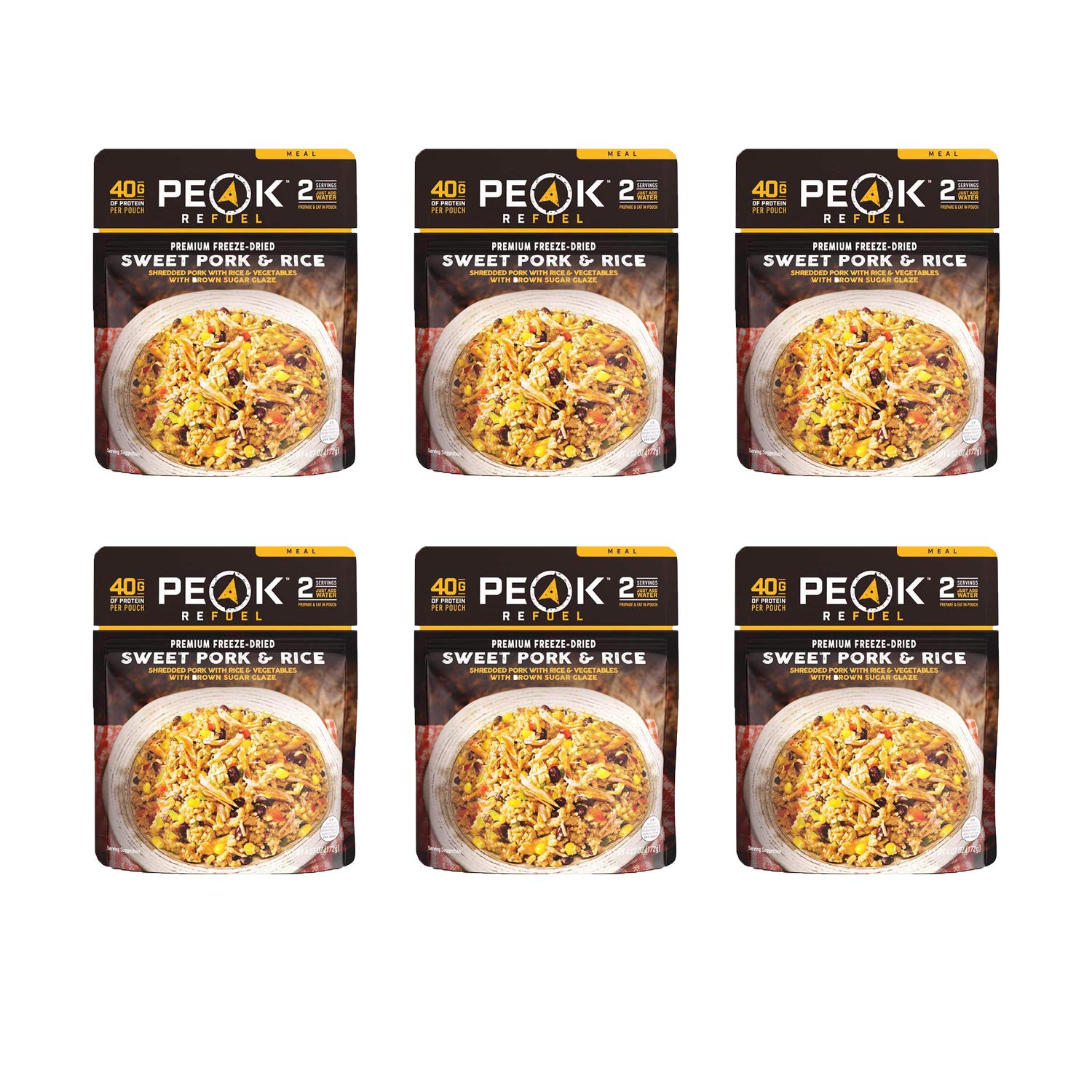 Premium Sweet Pork & Rice Meal Pack - 240g Protein