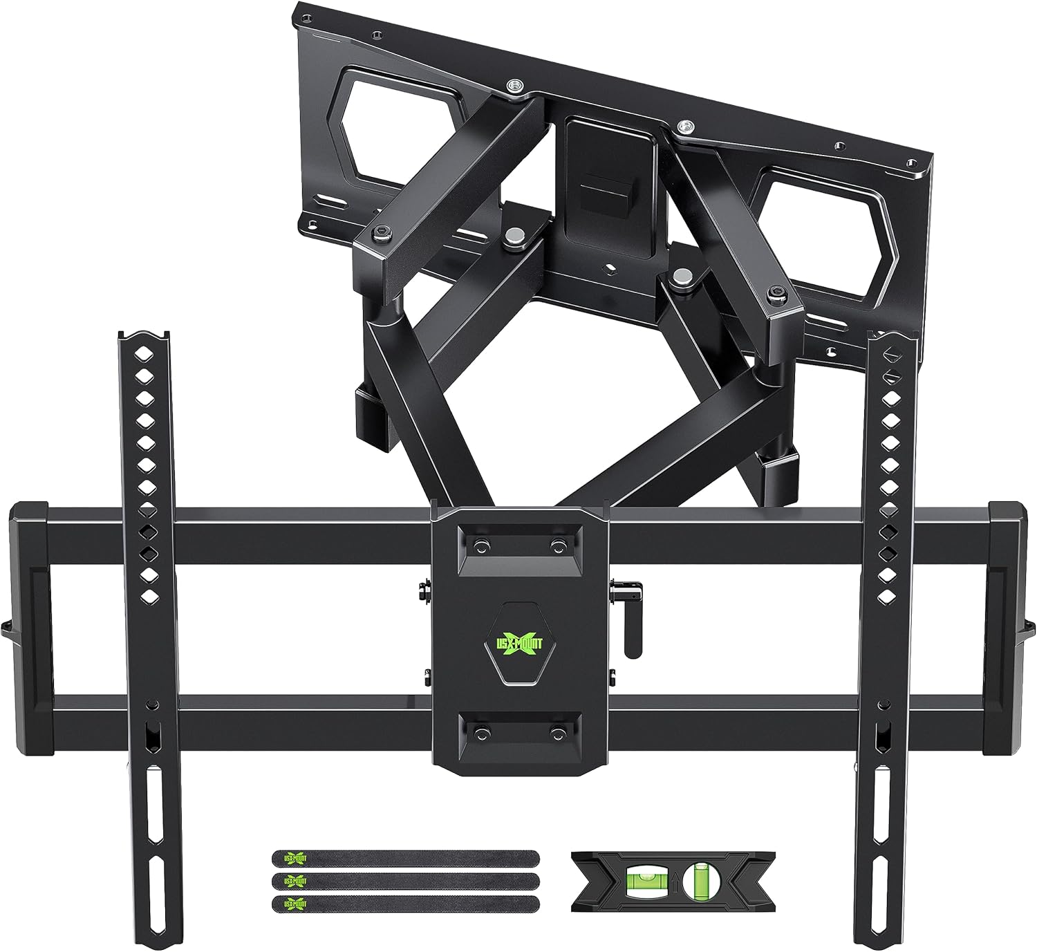 Ultimate Swivel TV Wall Mount - Full Motion Dual Arms for 37-84 TVs