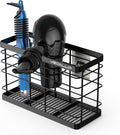 Hair Styling Organizer Metal Wire Wall Mount Hair Tool Holder - Holds