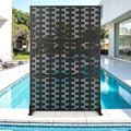 Metal Privacy Screen for Outdoor & Indoor Use - Stylish, Weather