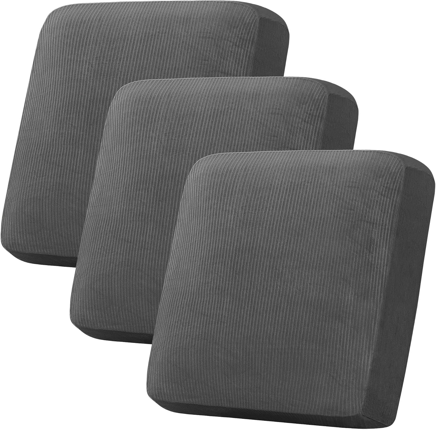 H.VERSAILTEX Velvet Stretch Couch Cushion Cover for Sofa Protection
