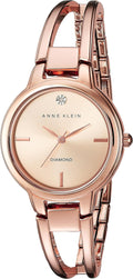 Stylish Anne Klein Women's Bangle Watch with Genuine Diamond Dial