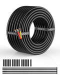 14 Gauge 3 Conductor Wire 30FT - Flexible Tinned Copper Cable