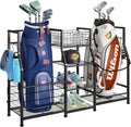 Sports Equipment Organizer Golf Bag Stand for Garage - Flexible
