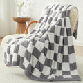 Snuggle Sac Faux Fur Throw Blanket for Cozy Living Room Decor