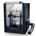 3D Printer Enclosure with Vent Kit and LED Light - Controlled