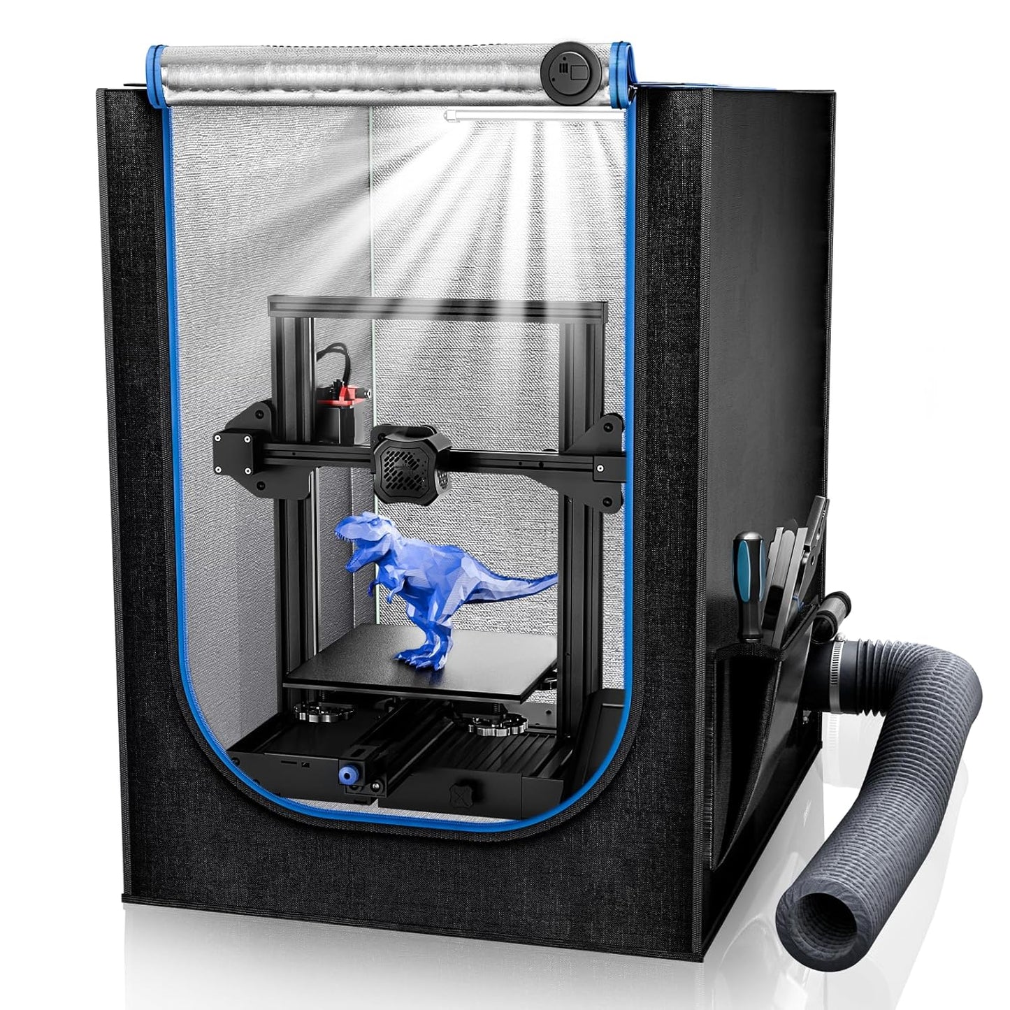 3D Printer Enclosure with Ventilation Kit for Enhanced Printing