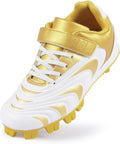Child Baseball Cleats Kids Softball Shoes - Easy On, Grippy Cleats