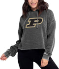 chicka-d Women's Campus Cropped Hoodie - Casual Gameday Style