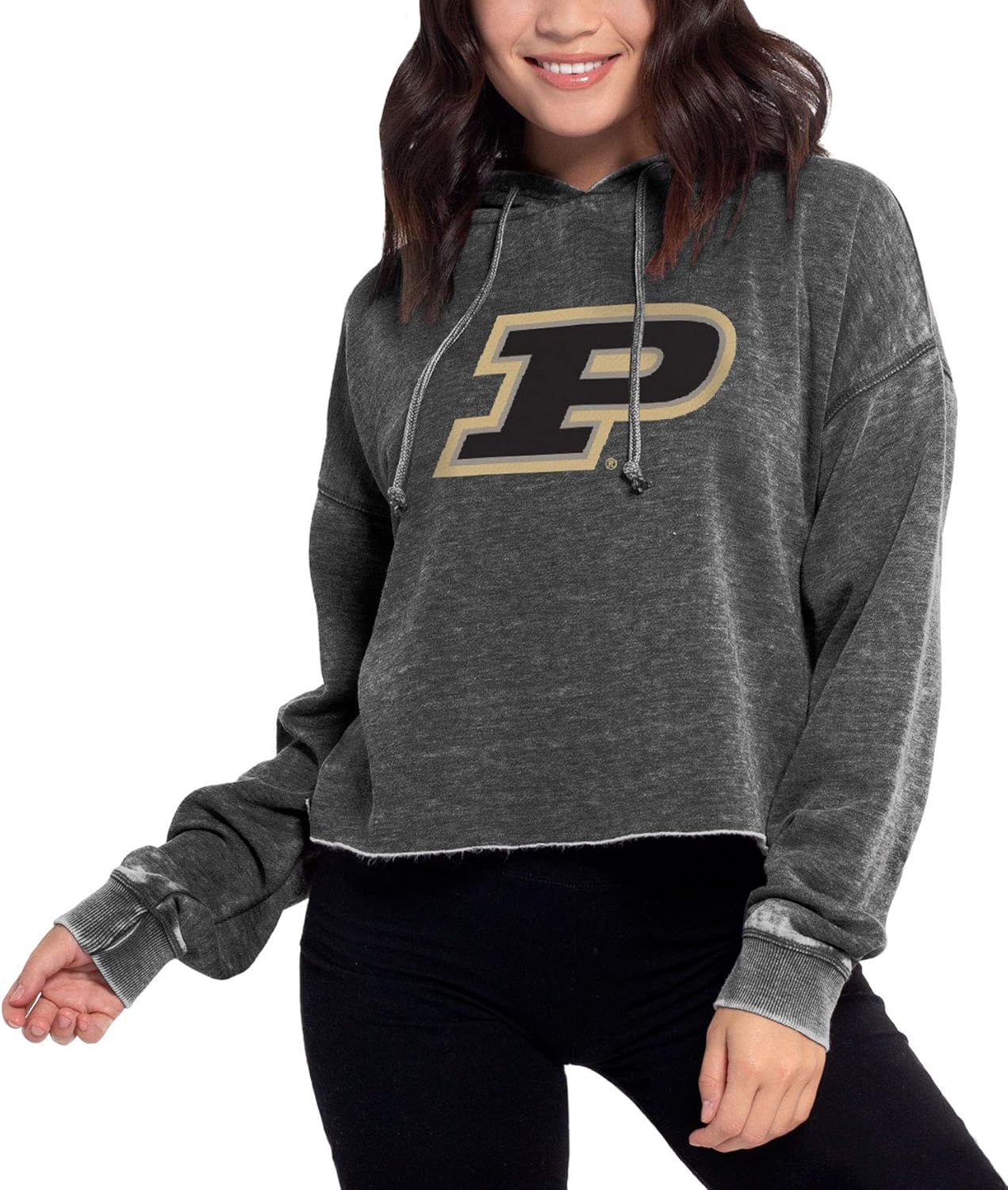 Chicka-d Women's Campus Cropped Hoodie for Stylish Comfort