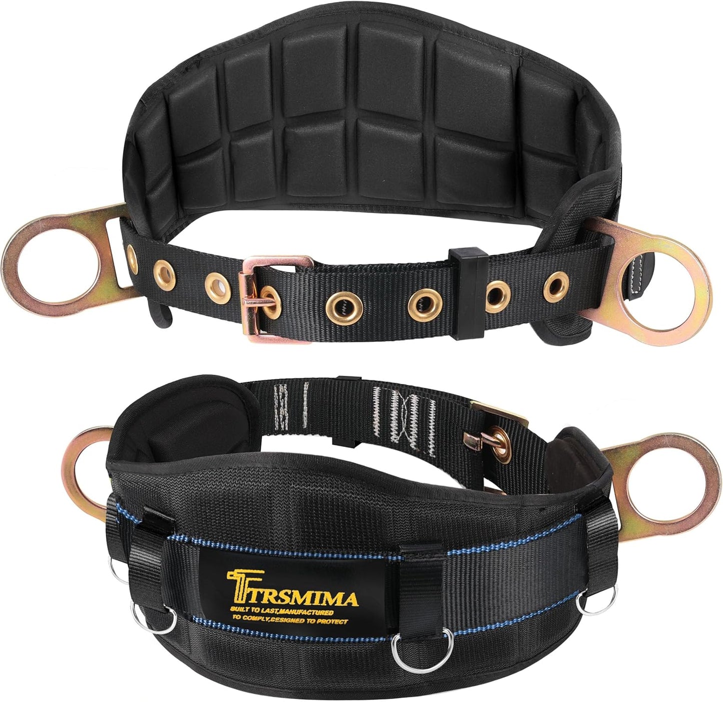 TRSMIMA Safety Harness Climbing Belt for Fall Protection Work