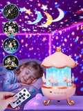 Staryou Kids Star Projector: 360 Stars, 21 Colors, Remote Control