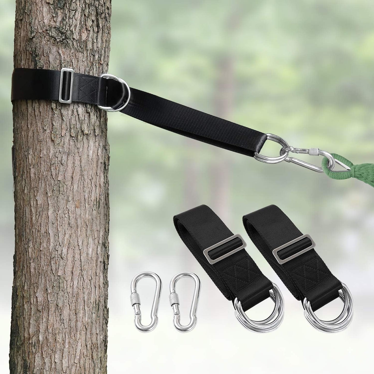 Vigorport Camping Hammock Kit - Safe, Secure, Fun x2