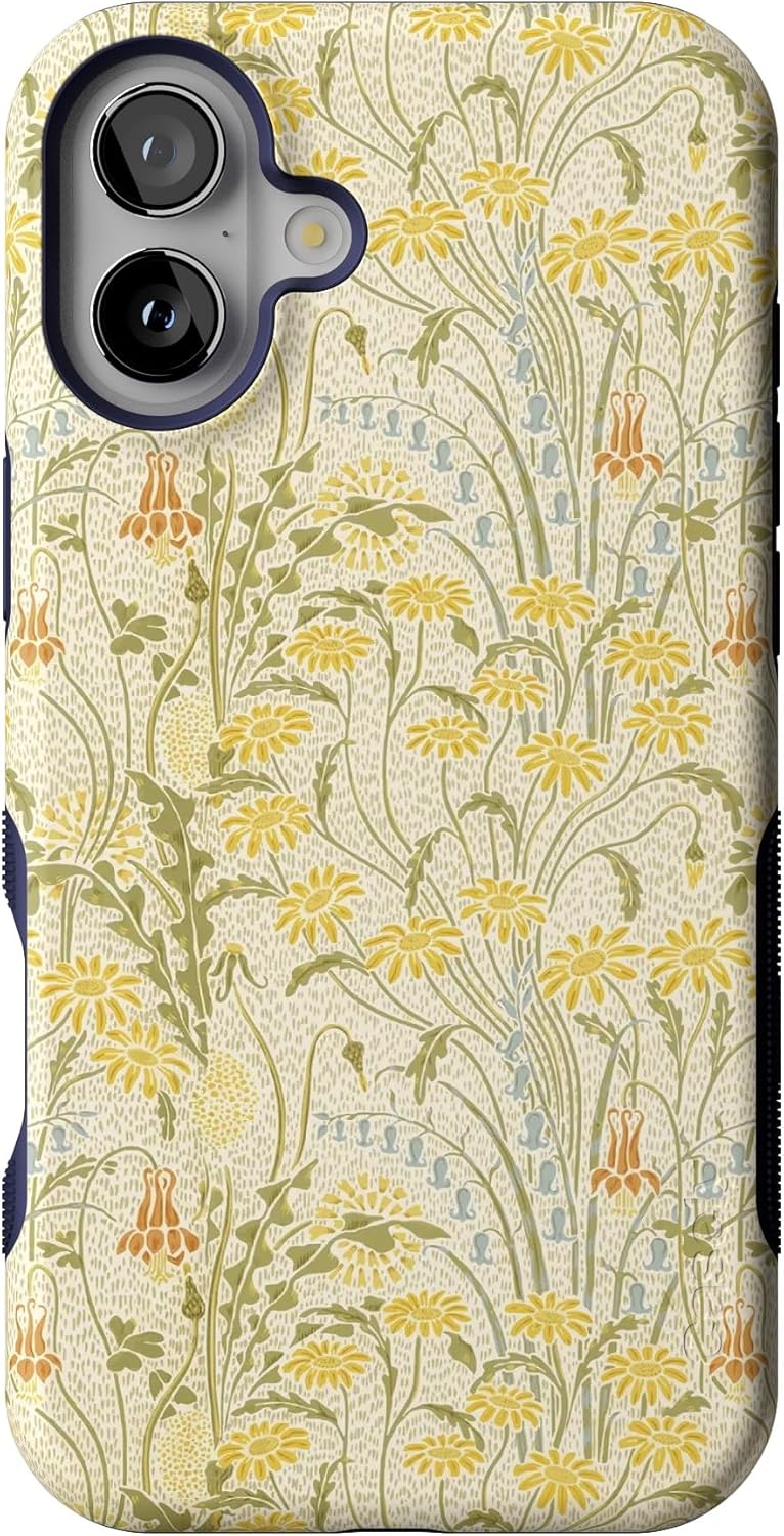 Casely iPhone 16 Plus Case with Bold Floral Design and Protection