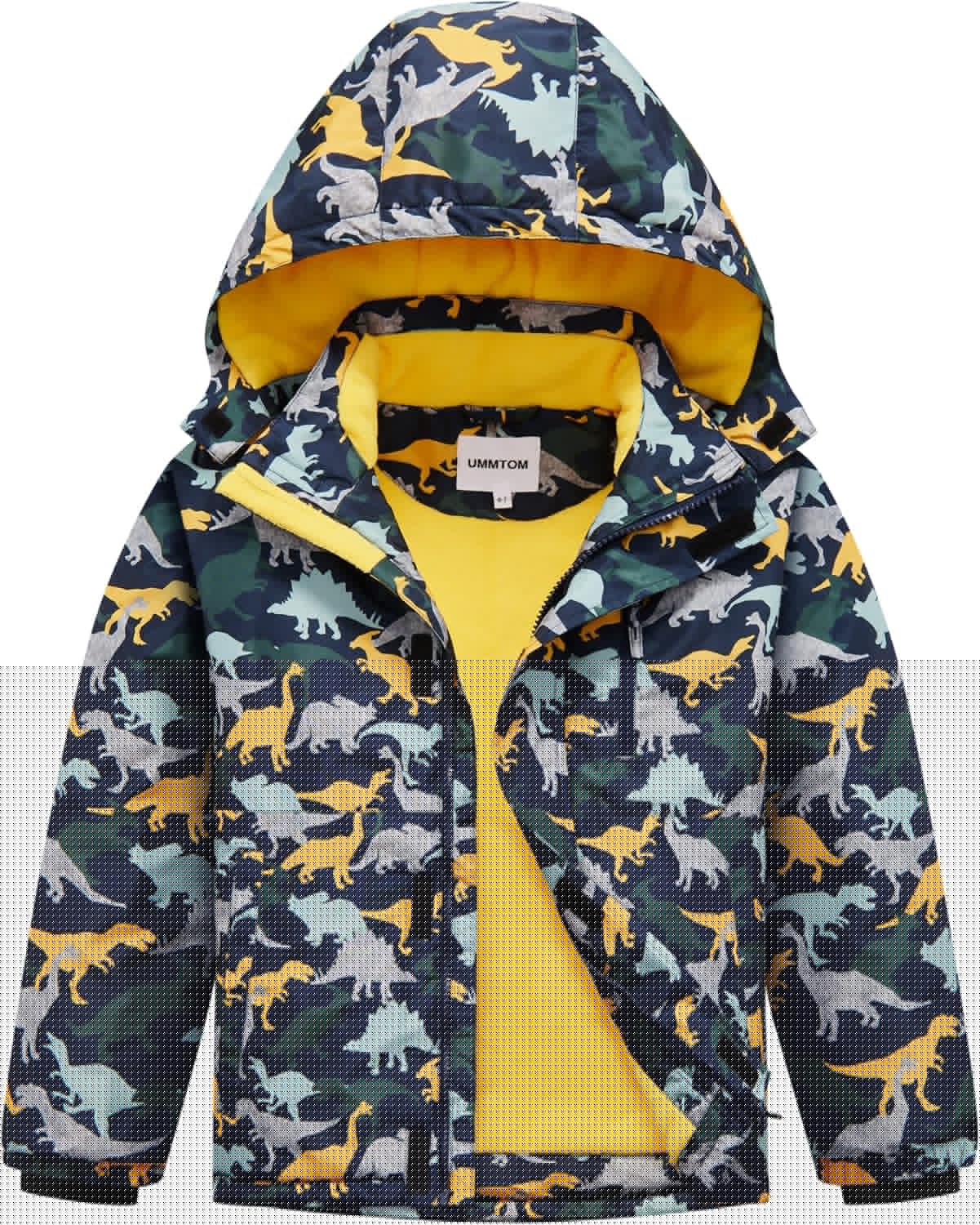 Boys Waterproof Ski Jacket for Warm Winter Snow Activities