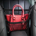 Car Organizer Between Front Seats Purse & Pet Barrier - Large Mesh Net