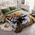 Plush Fleece Blanket Queen Size 75 x 91 in - Soft Korean Mink