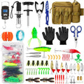 Fishing Tool Kit - 112pcs Fishing Gear & Lures for All Anglers