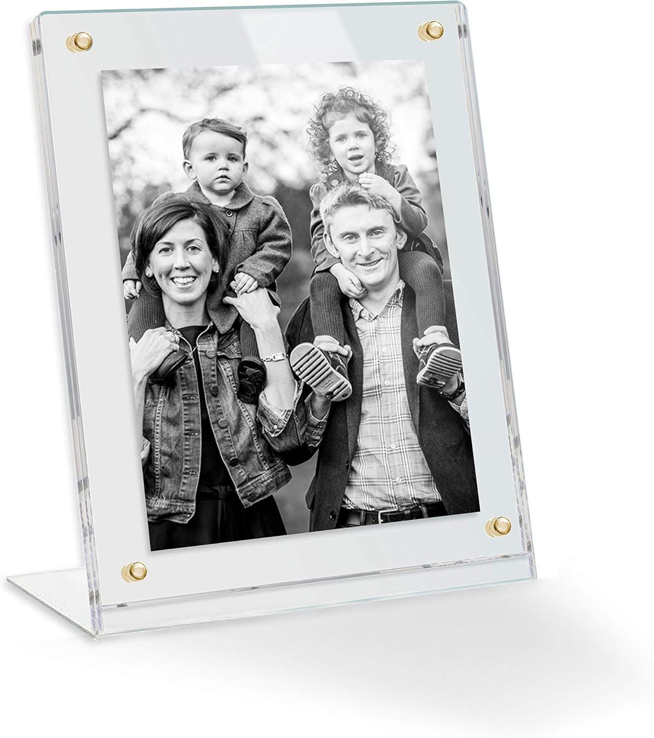 9x12 Acrylic Floating Picture Frame for Elegant Displays