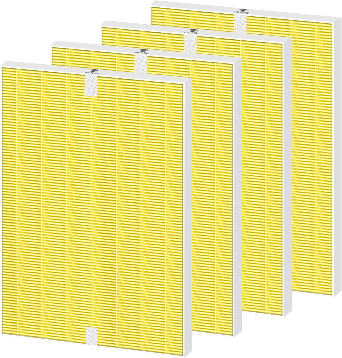 4 Pack 116130 HEPA Pet Care Replacement Filter for Winix 5500-2
