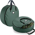 ZOBER 2 Pack Christmas Wreath Storage Container 48 in - Protective