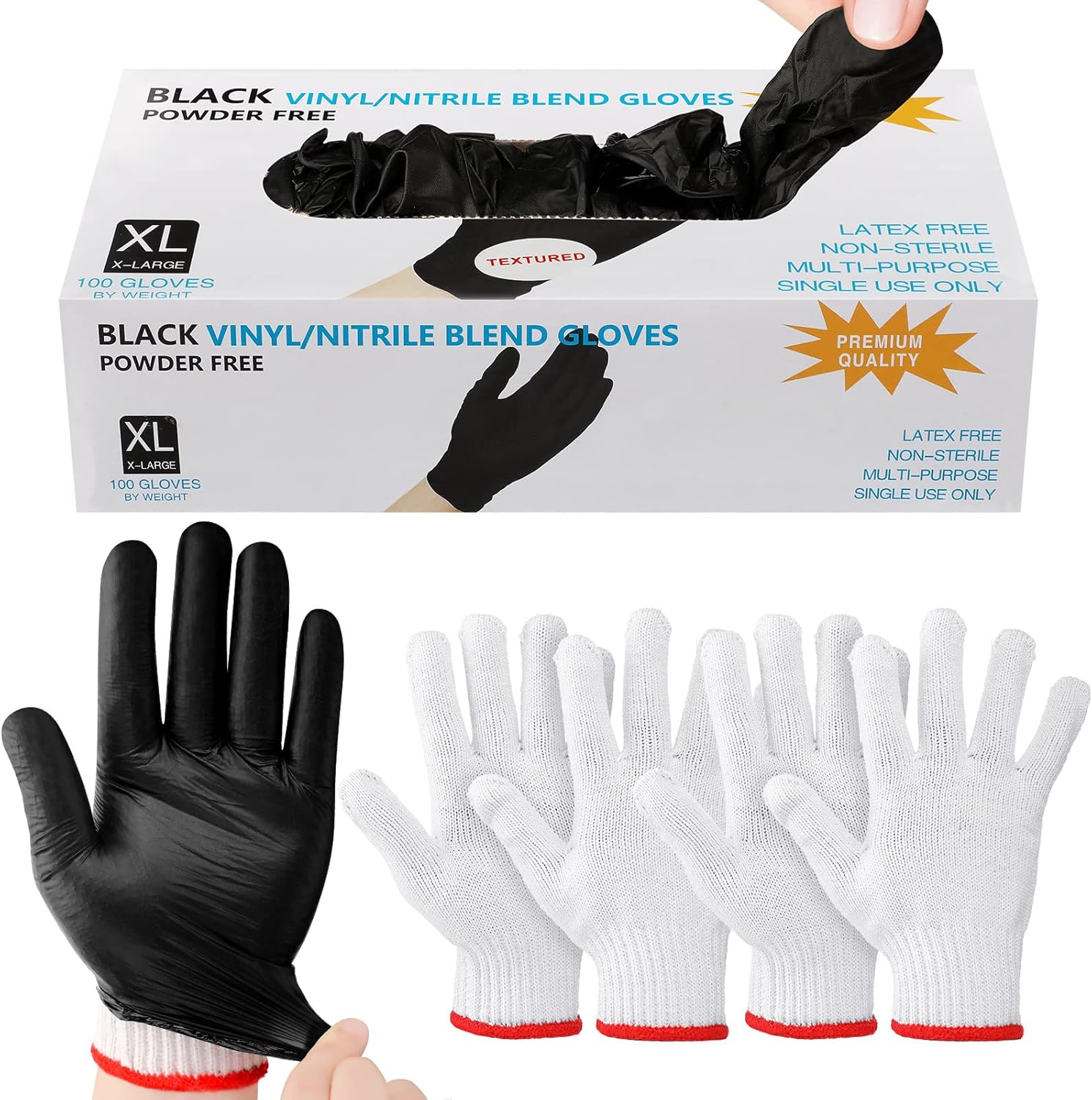Janmercy BBQ Gloves Set - Ultimate Protection Combo