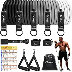 Resistance Bands Set for Effective Muscle Training and Workouts