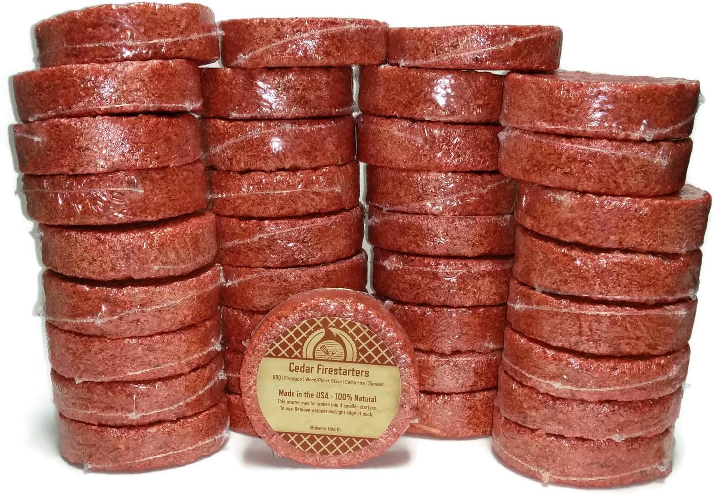 Midwest Hearth Cedar Fire Starters for Easy Outdoor Fires