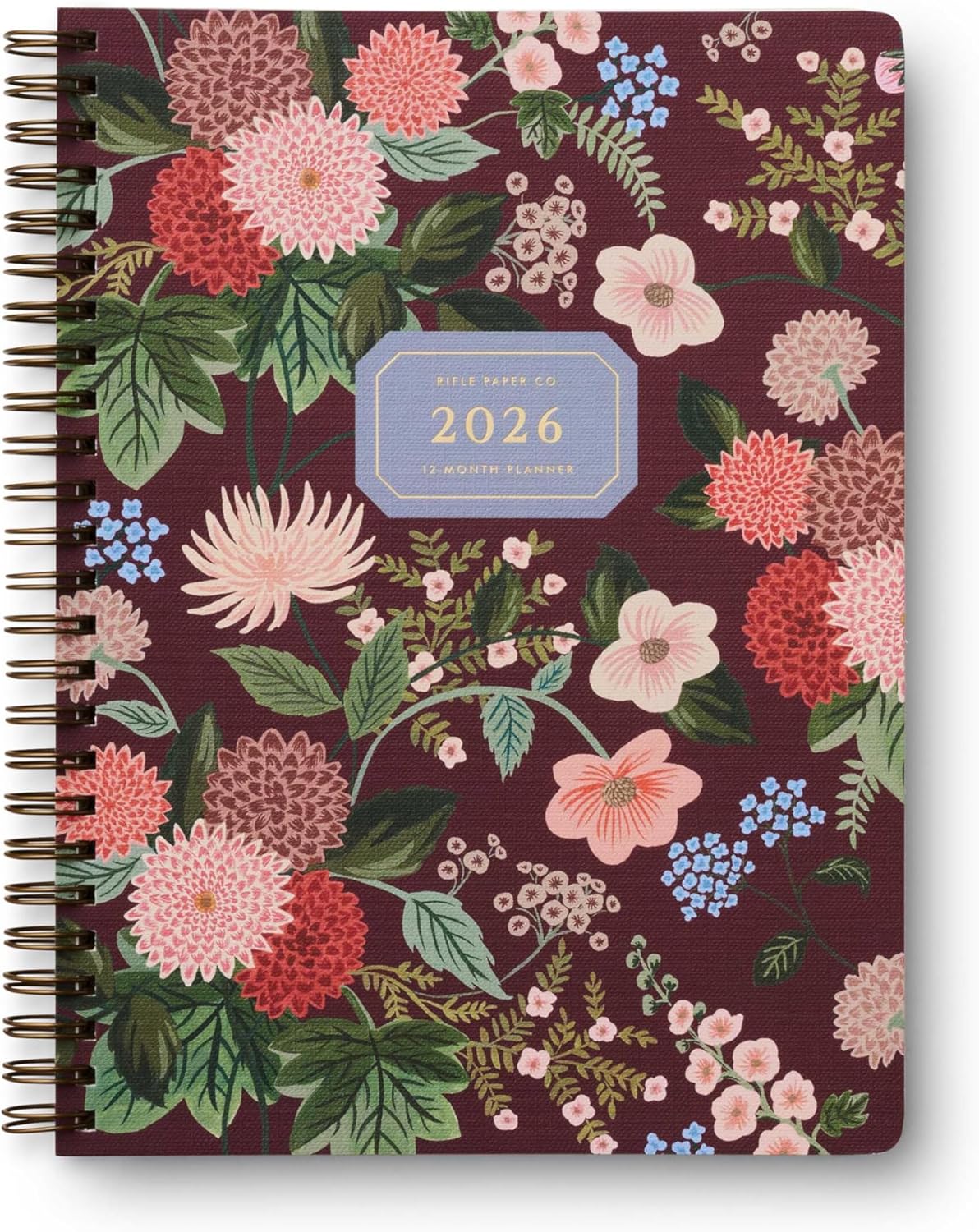 Rifle Paper Co. 2026 12-Month Softcover Spiral Planner