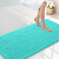 Smiry Luxury Chenille Bathroom Rugs 47x24 - Extra Soft Absorbent Mat