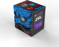 Blue/Black/Red Commander Deck Box Fits 120 Sleeved Cards - Durable