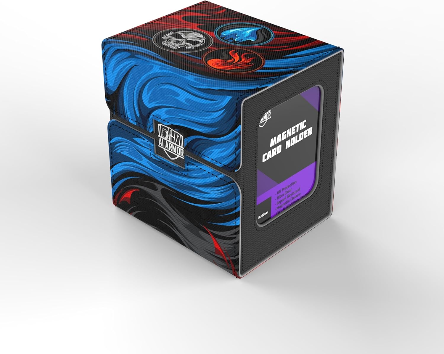 Ai Armor MTG Commander Custom Art Deck Box for Card Storage