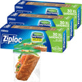 Ziploc XL Grip 'n Seal Storage Bags, 90 Count