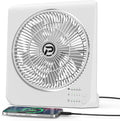 AddAcc 20000mAh Rechargeable Fan - 55h Long Last Battery, 10 Table Fan, Timer, 4-Speed Outdoor Travel Fan