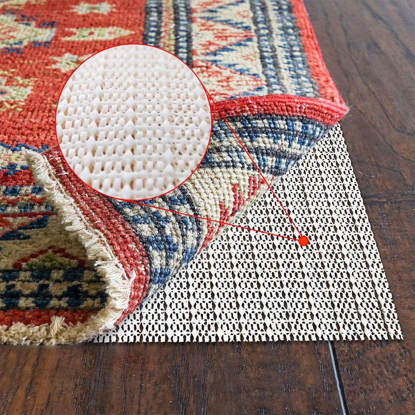 SHAREWIN Non Slip Rug Pad 10ft x 14ft for Hard Floors Protection