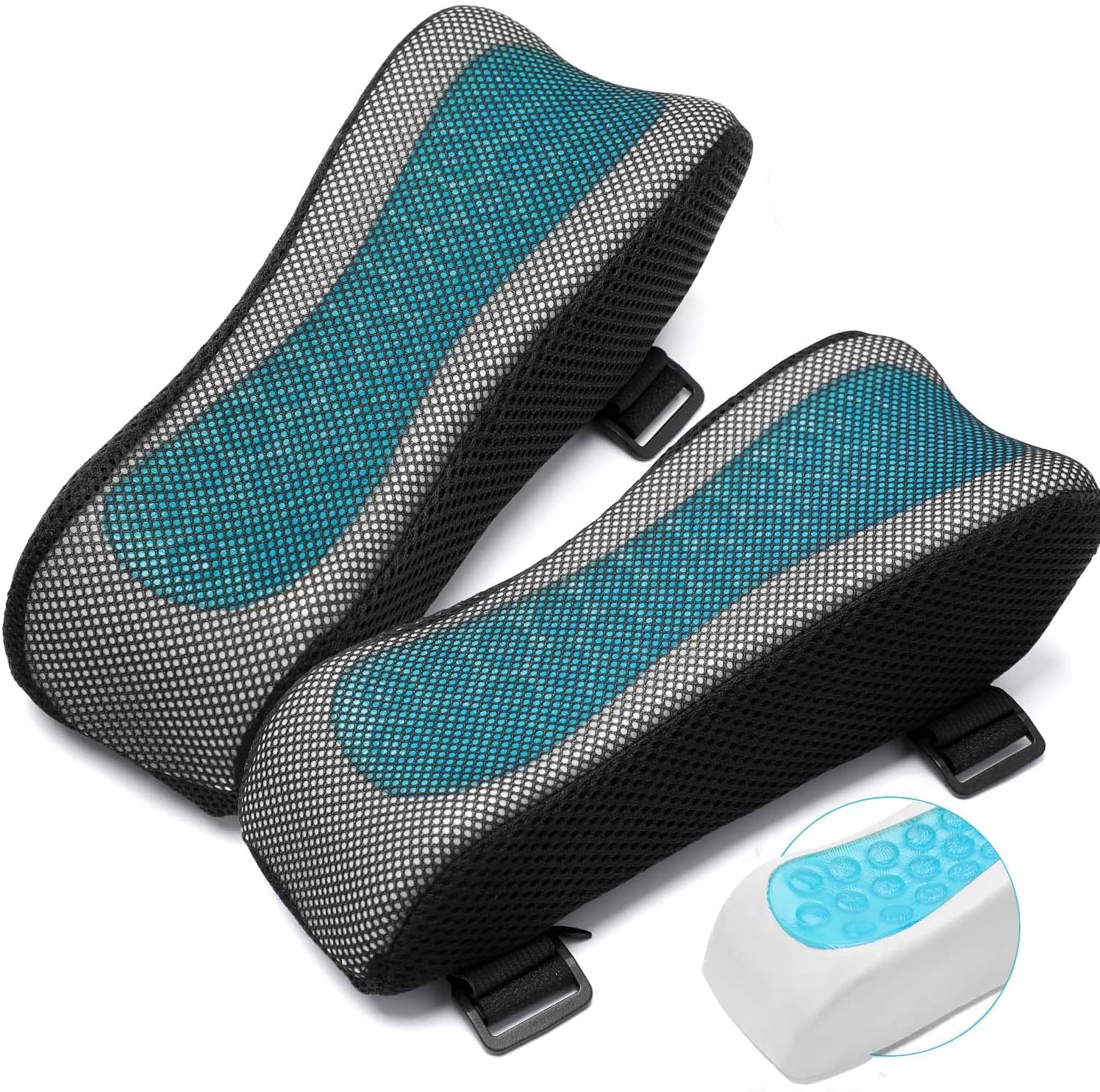 Ergonomic Office Chair Arm Pads - Comfort & Support